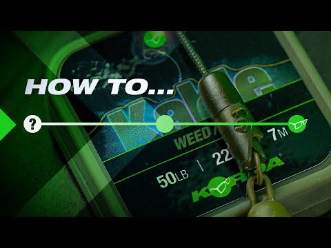 How To Set Up a Heli-Safe on a Leadcore Leader | Korda Carp Fishing