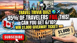 95% Of Travelers FAIL This Global Landmarks & Currencies Quiz! Can You Score 6/10