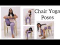 Chair Yoga Poses URMI PANDYA Beginners Seniors