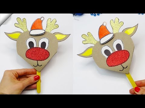 DIY paper crafts Paper toys Christmas crafts deer