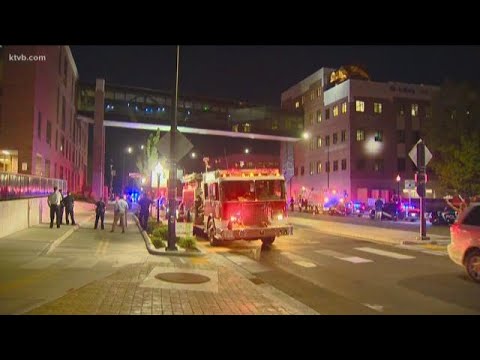 First responders 'shine a light' for kids at St. Luke's Boise