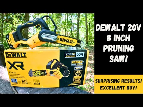 DEWALT 20V Max 8 Inch Pruning Chainsaw
