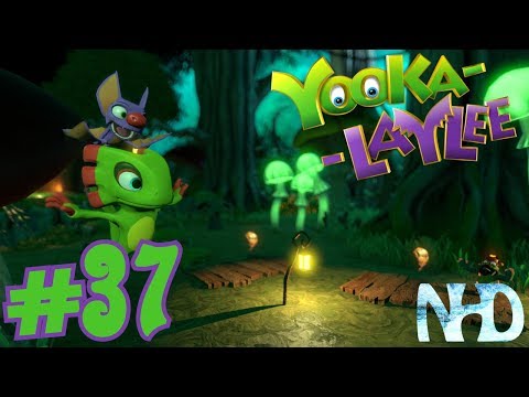 Let's Play Yooka-Laylee (pt37) Moodymaze Marsh - An Overlook