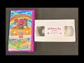 Barney S Adventure Bus 2000 VHS