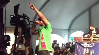 Torae and Marco Polo performing BUT WAIT at the Brooklyn Hip Hop Festival