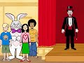 Yo Gabba Gabba Super Martian Robot Girl Funny Bunny Slow Motion 2x