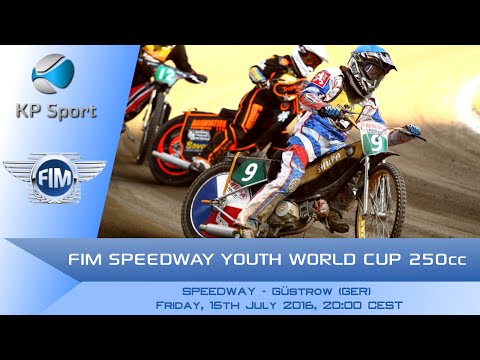 FIM SPEEDWAY YOUTH WORLD CUP 250cc - Güstrow / LIVE [15/07/2016]