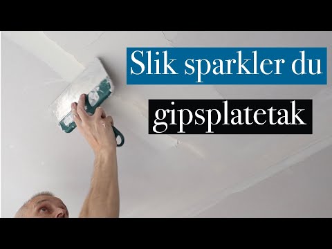 Sparkling av tak [tips fra maleren]