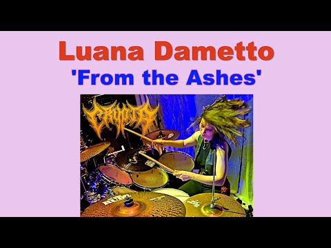 Luana Dametto - Crypta -  Live Drum Playthrough of From The Ashes