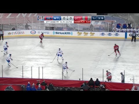 NHL100 Classic. Canadiens vs Senators. Dec 16, 2017