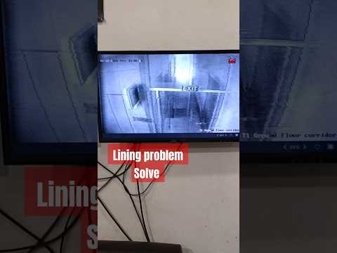 How to remove lining from hikvision CCTV camera #hikvision #cctv #shorts #diy