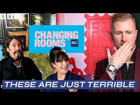 This UK Home Renovation Show is a DISASTER (Interior Designer Reacts to Changing Rooms)