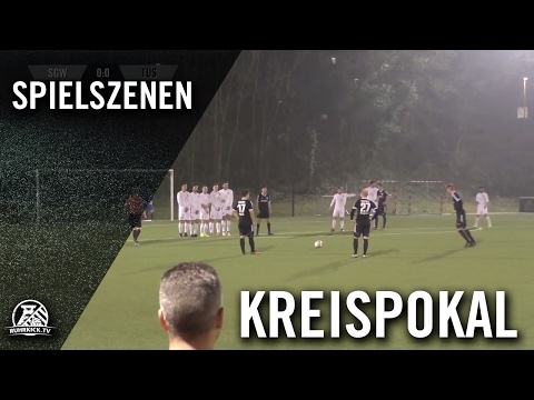 SG Welper - DJK TuS Hordel (Viertelfinale, Kreispokal Bochum) - Spielszenen | RUHRKICK.TV