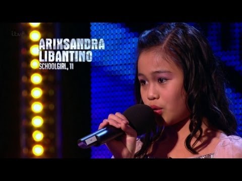 Filipino Singer Arisxandra "XAXA" Libantino on BGT 2013 Semi Finals