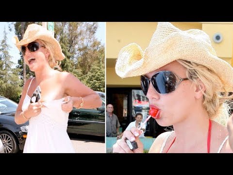 Britney Braless