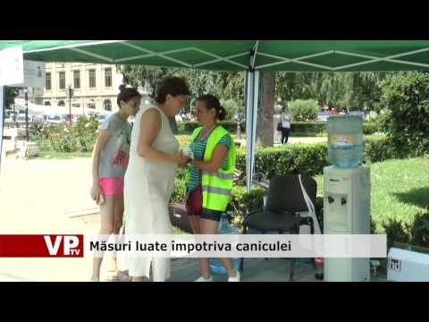 Măsuri luate împotriva caniculei