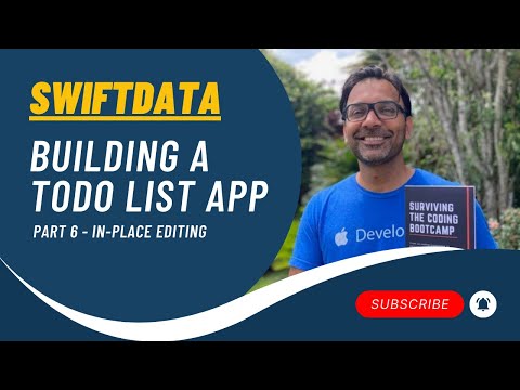 SwiftData | Building a Todo List App | Inline-Editing | Part 6