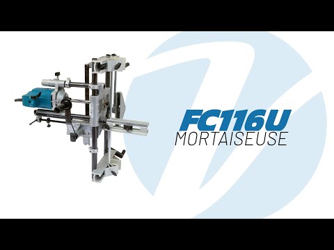 Mortaiseuse à mèches 1100 W FC 116 U VIRUTEX