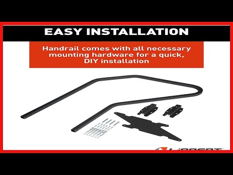 Great product -  Lippert Solid Step Entry Assist Handrail for 5th Wheel RVs, Travel Trailers and Mot