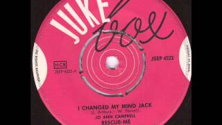 JO ANN CAMPBELL -  I CHANGED MY MIND JACK Popcorn Speed
