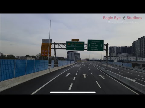 Feeling Drive Di Lebuh Raya SUKE Persimpangan Ampang Point , project Update May 2021