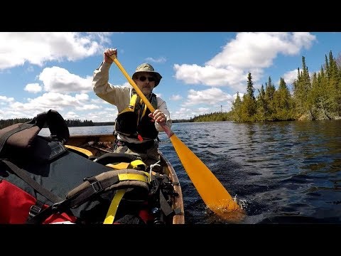 Back on the Water - Paddling In!  Part 1: Solo 4-day canoe trip, Spring 2018