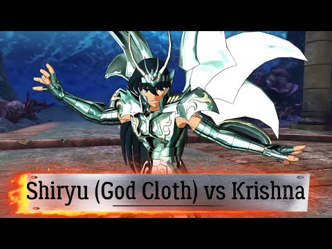 Saint Seiya: Soldiers Soul - Shiryu (God Cloth) vs Krishna (3 Round)