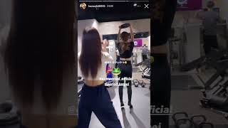 モデル 徳本夏恵(なちょす) インスタ美女 大和屋 穂香(@honochii0919) ジム トレーニング動画 #shorts