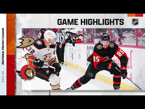 Ducks @ Senators 12/12 | NHL Highlights 2022