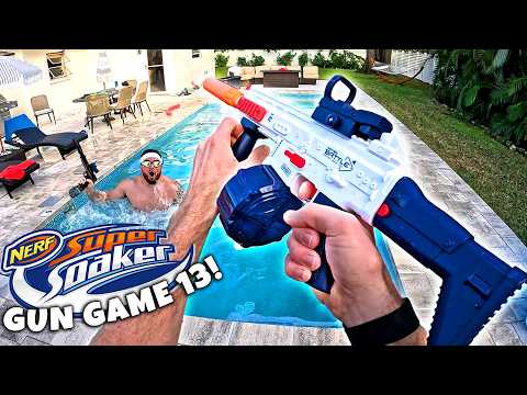 NERF GUN GAME | SUPER SOAKER EDITION 13.0 (Nerf First Person Shooter)