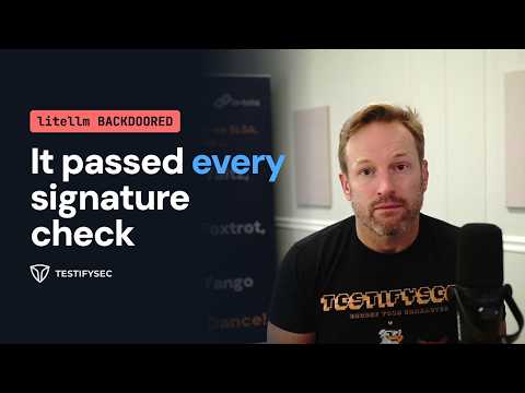 It passed every signature check: the litellm 1.107.0 backdoor ...
