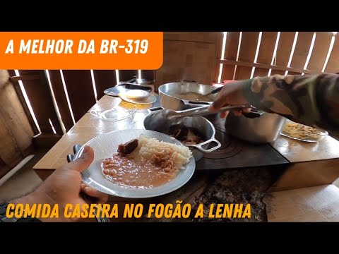 COMIDA CASEIRA NA BR-319, RODOVIA TRAFEGAVEL EM FEVEREIRO 2024.