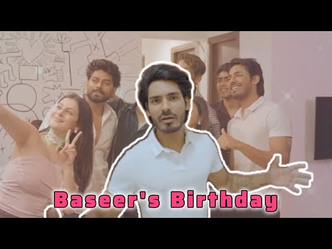 Digvijay Rathee , isha malviya on Baseer's birthday.!! ✨💖