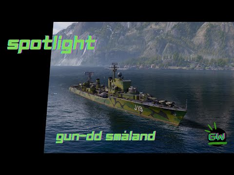 Spotlight – Pan-Europäischer Gun- Zerstörer Smàland | World of Warships | Tipps & Tricks