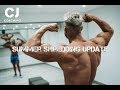 Summer Shred Update! Training twice per day! New workout split working with Gelseis