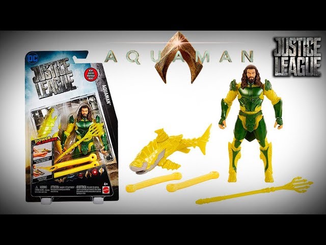 Vídeo relacionado con Mattel Justice League - Pack Aquaman y tiburón Martillo FYR96