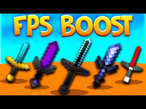 THE TOP 5 MCPE PVP TEXTURE PACKS! *FPS BOOST* 1.19+ | Minecraft Bedrock