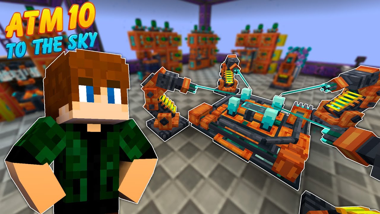 FIZ um SUPER LABORATÓRIO do ORITECH!!! - Minecraft ATM 10 TTS E19 (1.21)
