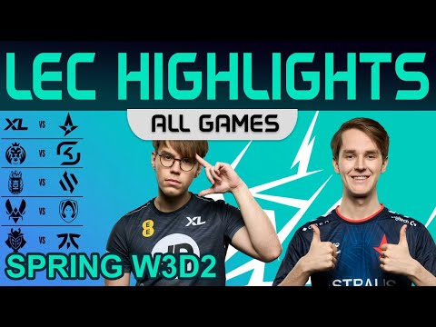 LEC Highlights Week3 Day2 LEC Spring 2023 All Games By Onivia