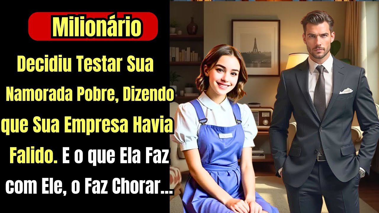 Um Milionário Decidiu Testar Sua Namorada Pobre, Dizendo que Sua Empresa Havia Falido. E o que...