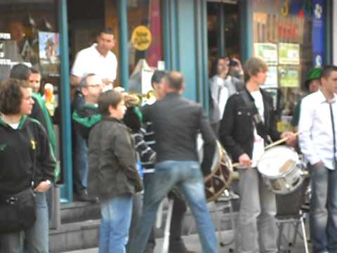 avant le match S.O.M.B/E.S.S.M