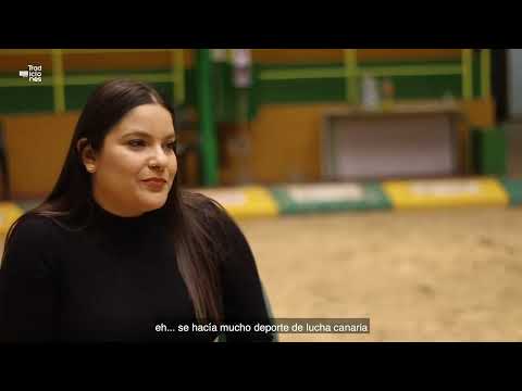 Laura Hernández [Miembro Club de lucha canaria Unión Gáldar y componente A.F. Estrella y Guía]