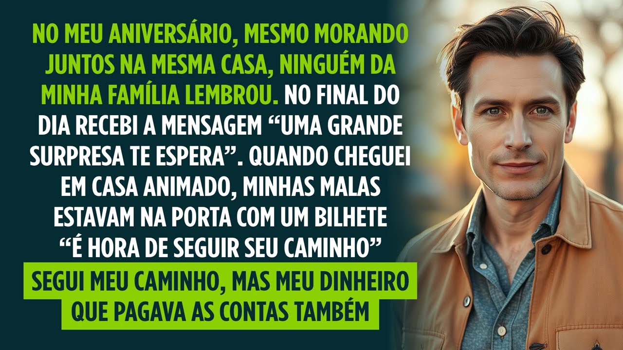 Depois de 10 Anos Sustentando Todos, Descobri a Conspiração Familiar no Meu Aniversário