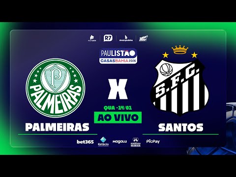 Palmeiras x Santos | Paulistão 2026 na RECORD