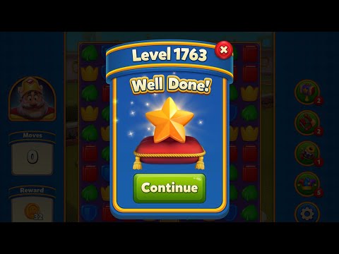 Royal Match - King Robert - Level 1763