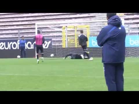 Felice Mazzu avant Courtrai - RCSC