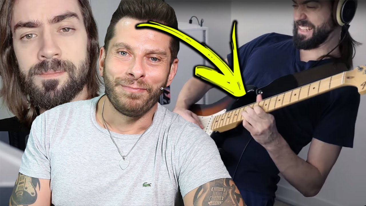 Quando um GAMER tenta tocar GUITARRA - FUNKY BLACK CAT