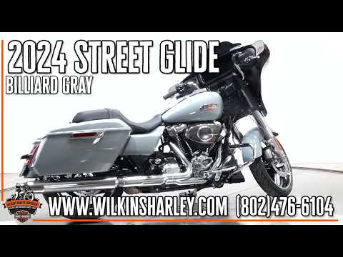 2024 Harley-Davidson FLHX Street Glide in Billiard Gray