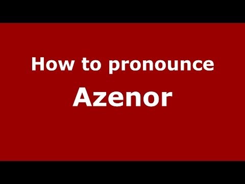 How to pronounce Azenor (French) - PronounceNames.com