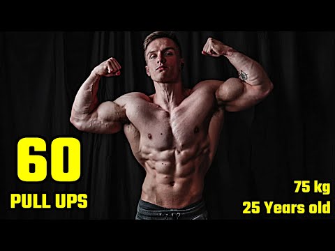 60 Pull Ups in One Set – Bruno Zgela (75KG)